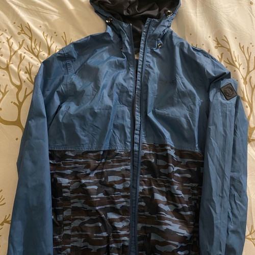 Regatta jacket used, blue, size S in good condition
