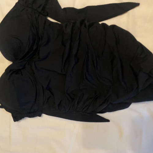 Crool one-piece swimsuit like new, black, size M