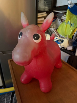 Παιδικό φουσκωτό ζωάκι Donkey Hopper σαν καινούργιο
