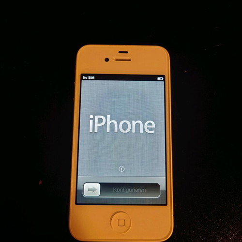 iPhone 4s like new, collectible with iOS6, white