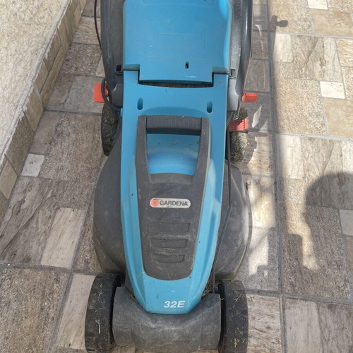 Gardena PowerMax 32E Electric Lawn Mower used, 1200 W, 32 cm cut width