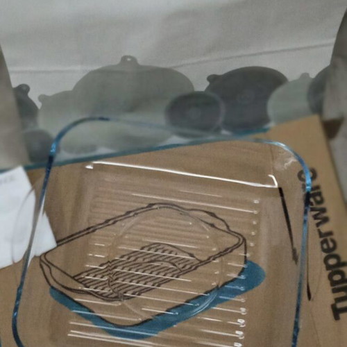 Premium Glass Tupperware Roaster new