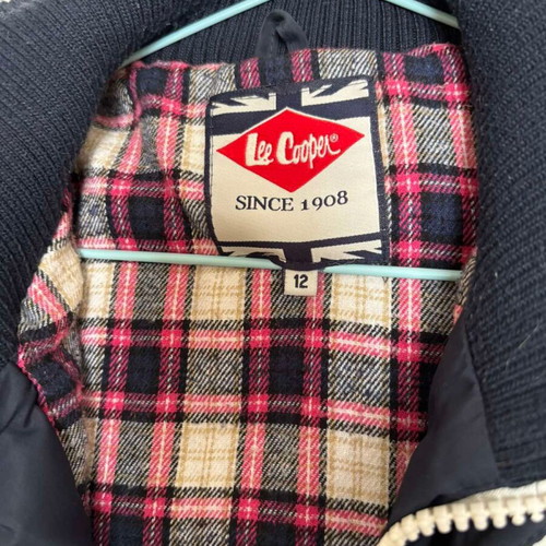 Lee Cooper sleeveless spring jacket like new, unisex, blue multicolor