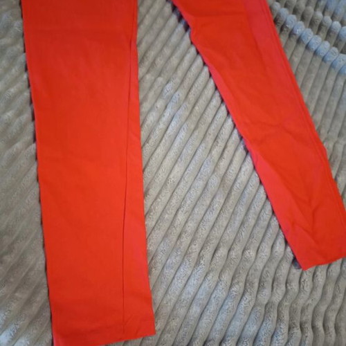 Elastic pants like new, red, size S/36/8