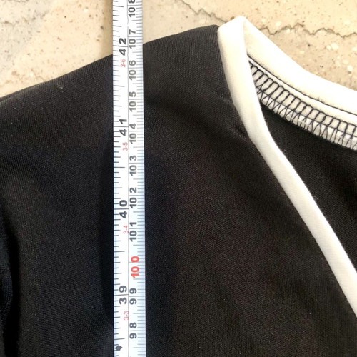 Black Wrap Midi Dress with Belt size M like new