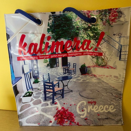 Shopping bag shoulder plastic like new