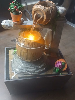 Decorative water flow ornament