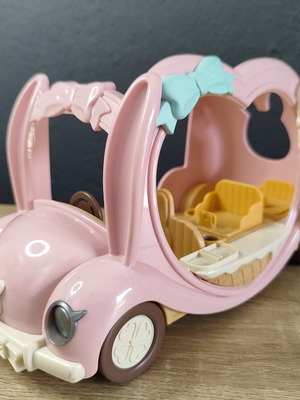 Sylvanian Families Ice Cream Van used, toy car with seats