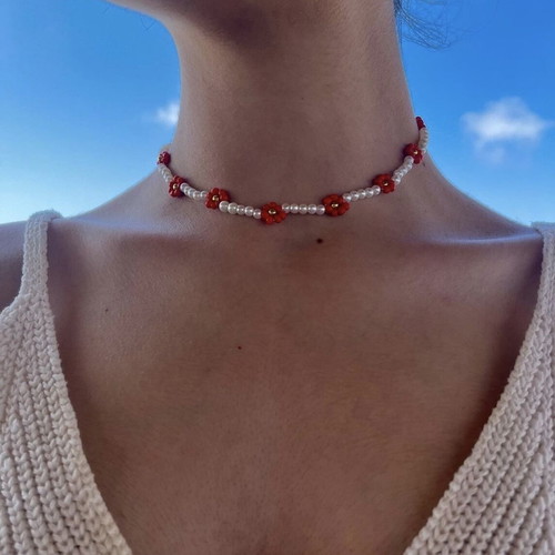 Necklace handmade with love