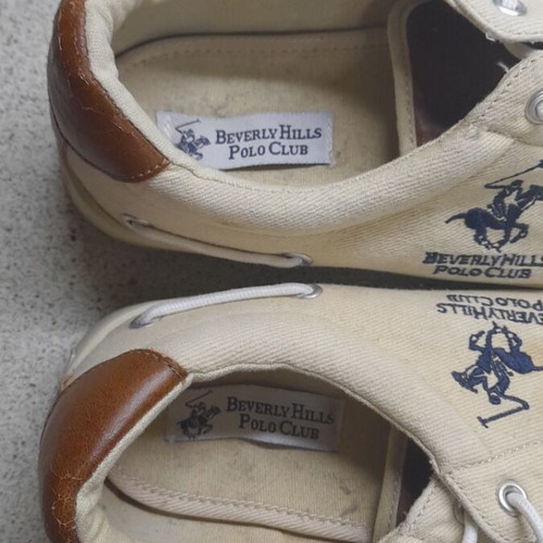 Beverly Hills Polo Club BMS-305 sneakers, beige and brown, size 43