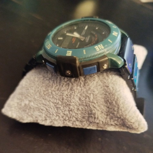 Casio AW-900 Ana Digi Watch used, vintage Overland Seymour Powell design