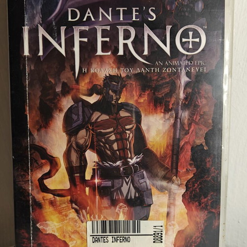 Dante's Inferno An Animated Epic DVD used with subtitles
