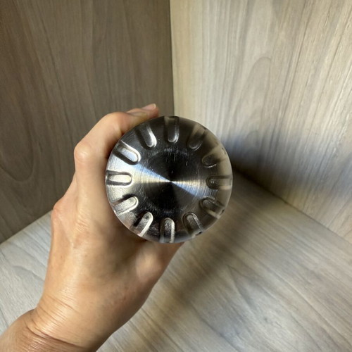 Metal thermos bottle