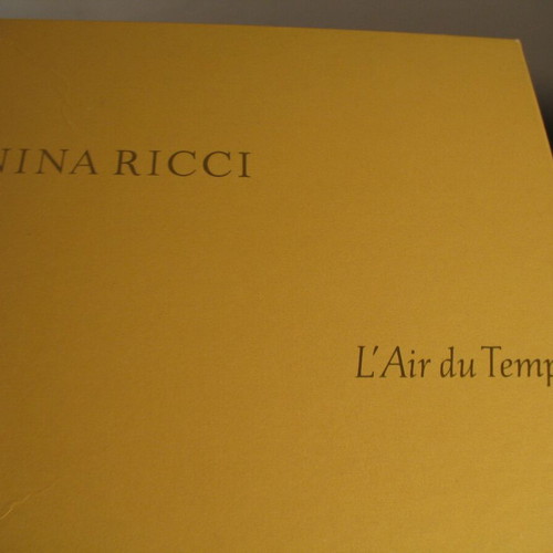 Nina Ricci L' Air du Temps box used 22x22x5 cm