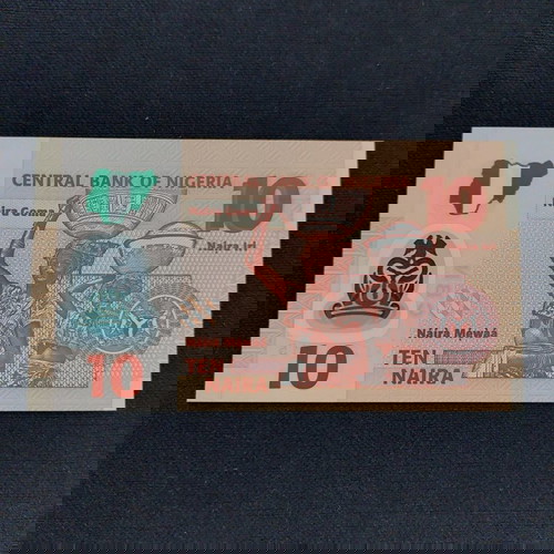 NIGERIA 10 NAIRA 2017.