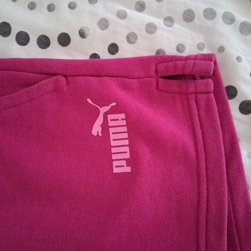 Puma sports shorts like new, pink, size M