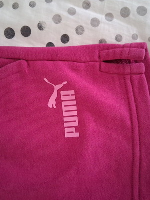 Puma sports shorts like new, pink, size M