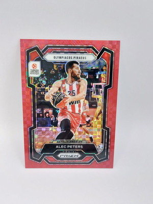 2023-24 Euroleague Prizm Alec Peters red σαν καινούργιο /75