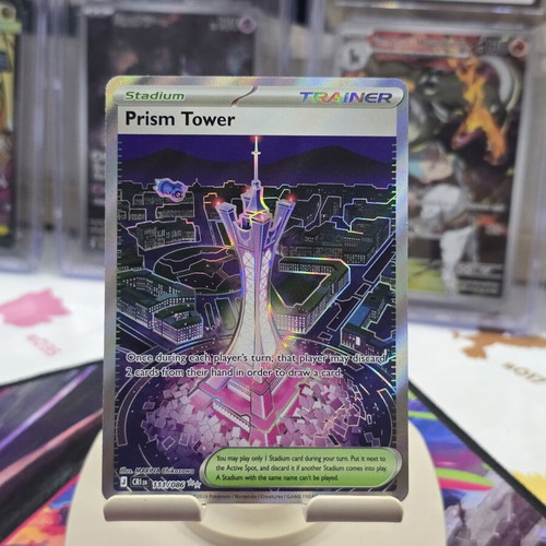 Prism Tower Pokemon card CRI 111