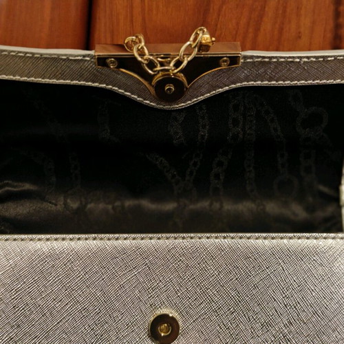 Juicy Couture leather silver handbag new