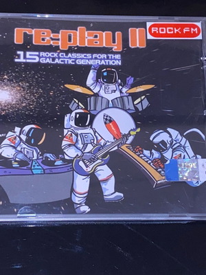 Re:play II CD καινούργιο με 15 κλασικά rock tracks σε trance-house versions