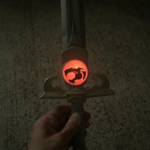 Thundercats Sword of Omens used from personal collection