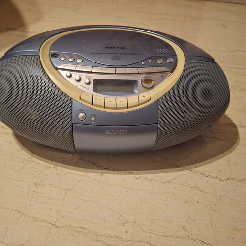 Sony CD-R/RW playback model CFD-S35CP used CD player radio cassette recorder