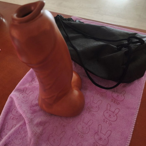 Terracotta wine pitcher inspired by ancient Greek Roman ceramics, new