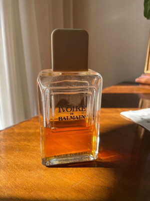 Ivoire de Balmain Eau de Toilette 100ml used, vintage collectible perfume