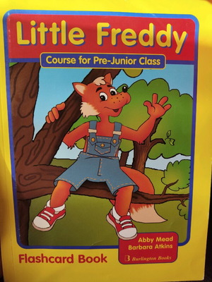 Little Freddy Flashcard Book like new