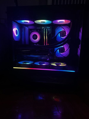 Gaming PC 4K Ultra High with Ryzen 7 7800X3D and RTX 4070 Super EVO