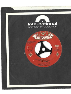 Peppino Gagliardi Ti Credo rare record from San Remo festival