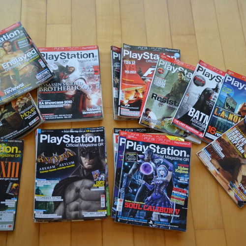 Playstation Official Magazine GR 37 issues used bundle