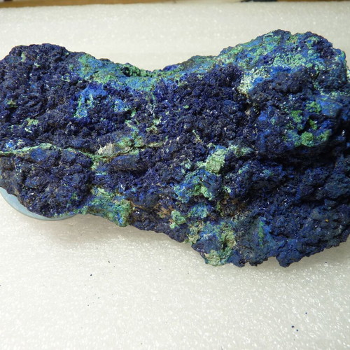 Azurite Malachite mineral from Lavrio 720g 14x6.5x6 cm new