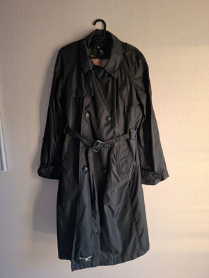 Diesel trench coat military style, like new, green, size XL