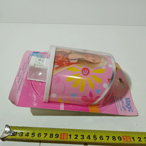 Mattel Barbie night light 1999 new European power 230V-50Hz