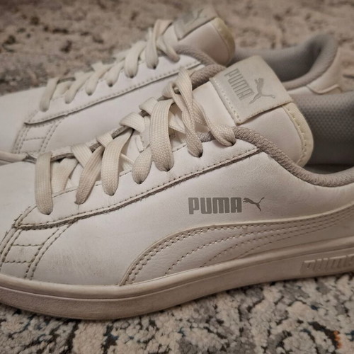 Puma sneakers used, size 38, white