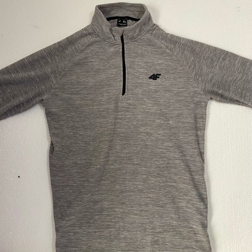 Men's 4F fleece jacket gray melange size XL like new