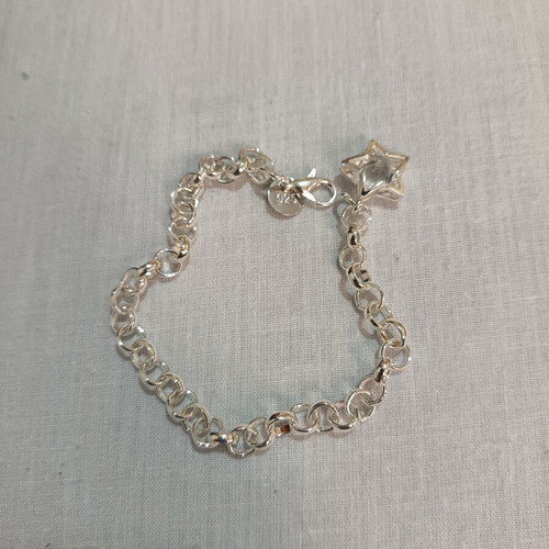 Bracelet silver plated 925, new, 20 cm