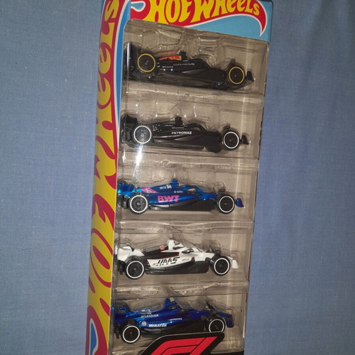 Hot Wheels Formula 1 σετ πέντε μεταλλικά αυτοκινητάκια καινούργιο