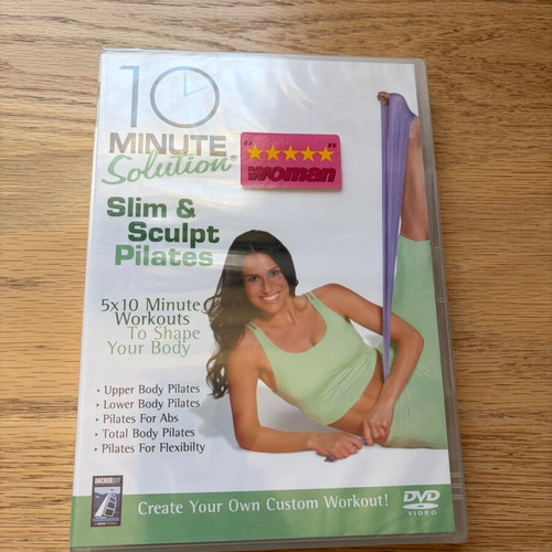 10 Minute Solution Slim & Sculpt Pilates DVD new