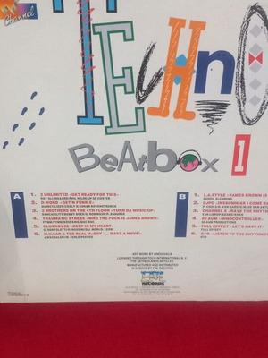 Techno Beat Box vinyl record, hip-hop