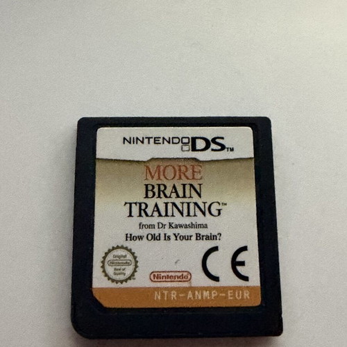 More Brain Training Nintendo DS game used