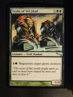 Magic: The Gathering Trolls of Tel-Jilad ασυνήθιστη κάρτα από το Mirrodin