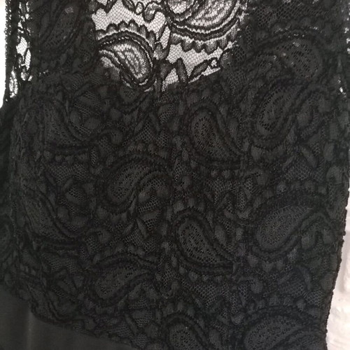 Lace dress black like new, size M