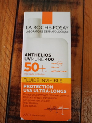 Anthelios 50 plus sunscreen La Roche-Posay new