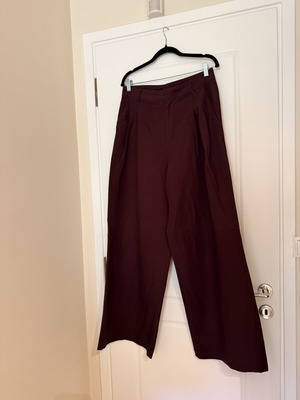 Zara Wide Leg Pants Brown like new, size M 38 10