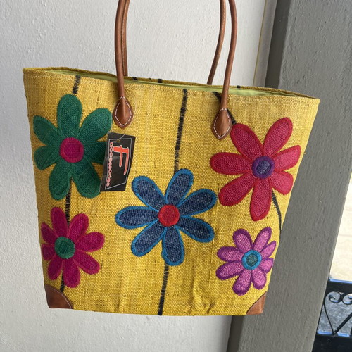 Straw bag Bag to Bag new, colourful