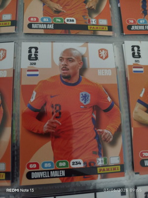 Panini Adrenalyn XL FIFA World Cup 2026 sticker used
