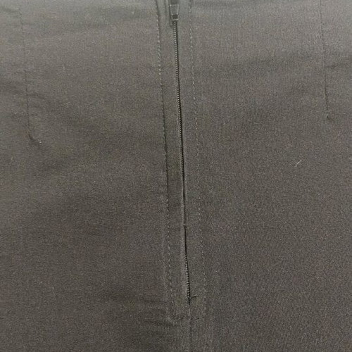 Lynne midi skirt black like new with slit and zipper